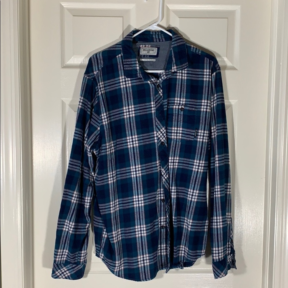 blue flannel